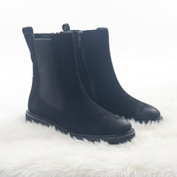 Paul Green Boot Suede Black 8270-010