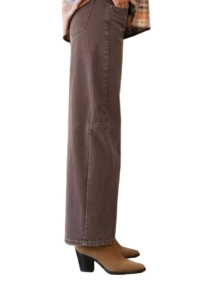 Italian Star Jeans Idaho Barrel Mocha