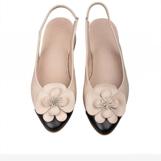 Wonders Sandal B-9730 Beige/Black