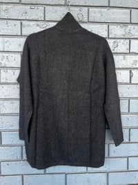 Mansted Cardi Yak Zonia Dark Charcoal
