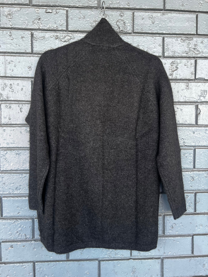 Mansted Cardi Yak Zonia Dark Charcoal