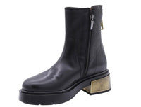 Laura Bellariva Gold Heel Boot