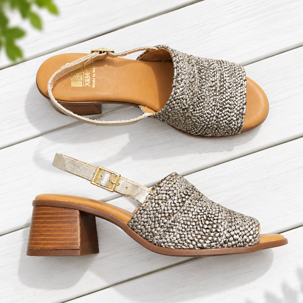 Nu X Neo Romano Raffia Sandal 2732