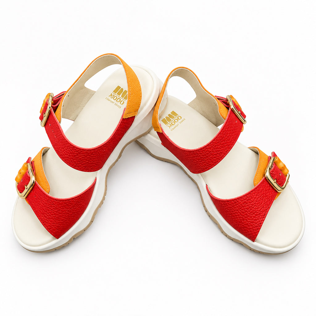 Nu X Neo Sandal Red/Orange Chiara 934