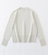 Aleger Cashmere Cardigan Terry2 N.09