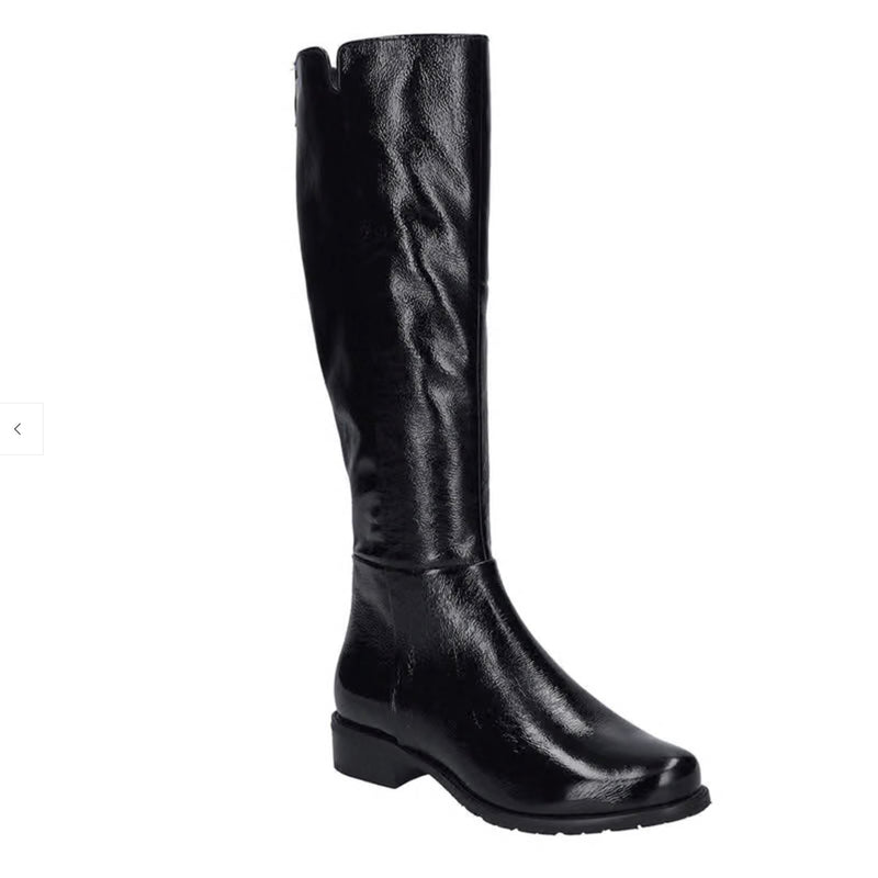 Josef Seibel Boot Black Patent Chiara 01