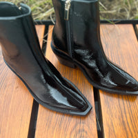 Sempre Di Patent Ankle Boot Verniz 616010B Black