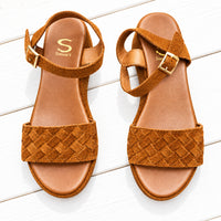 Sempre Di Sandal Coffee Suede 261380