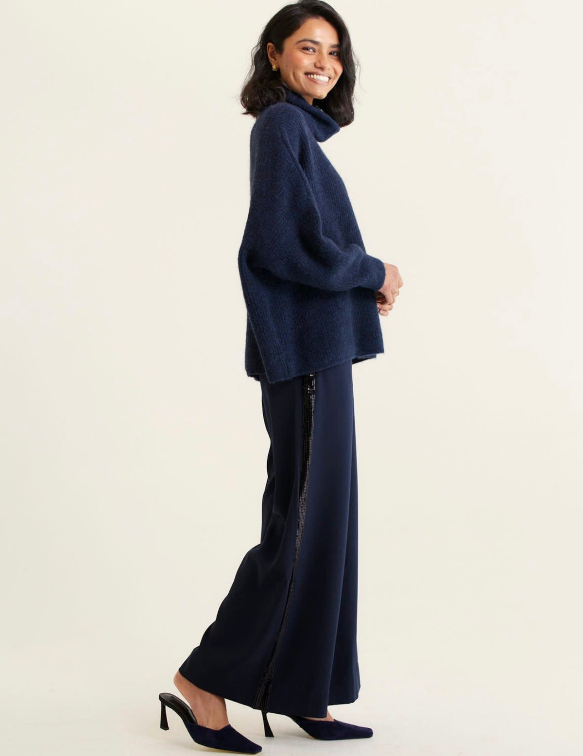 Alessandra Jacqui Pant Navy 990Q