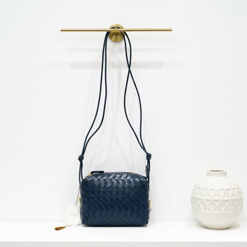 L’ora D’oro Bag Crossbody Crossweave Navy/Gold