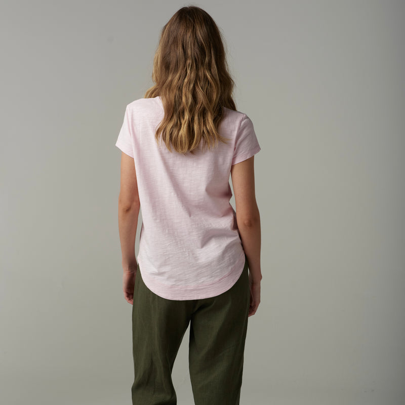 Cloth Paper Scissors S/S Tee Pink Touch 13002