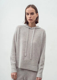 Aleger pure cashmere hoodie N10C