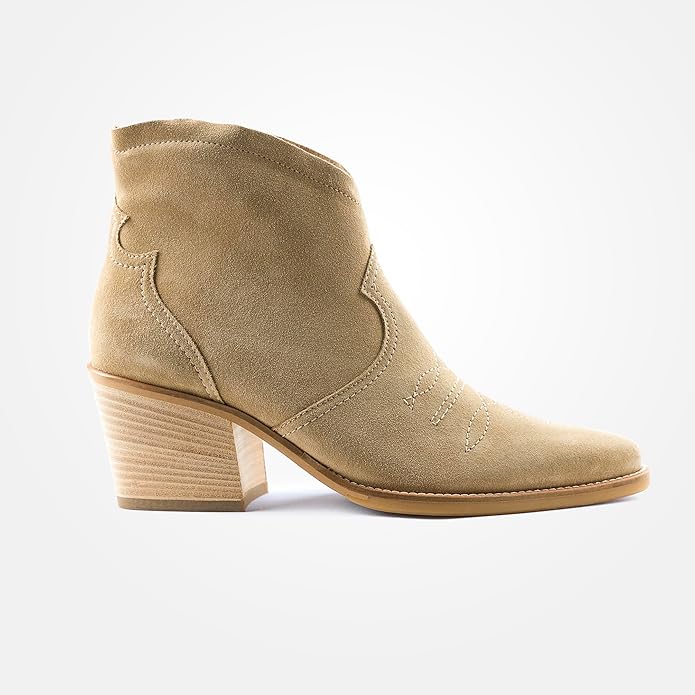 Paul Green Boots Beige Ankle 8110-026