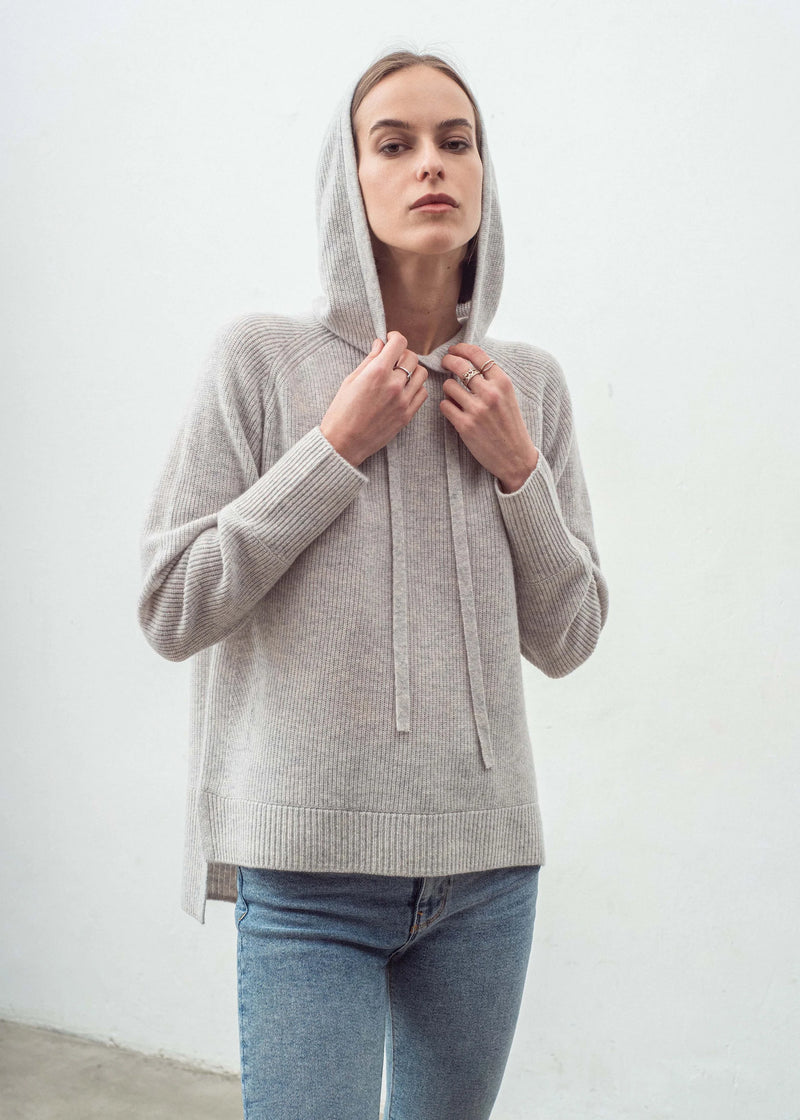 Aleger pure cashmere hoodie N10C
