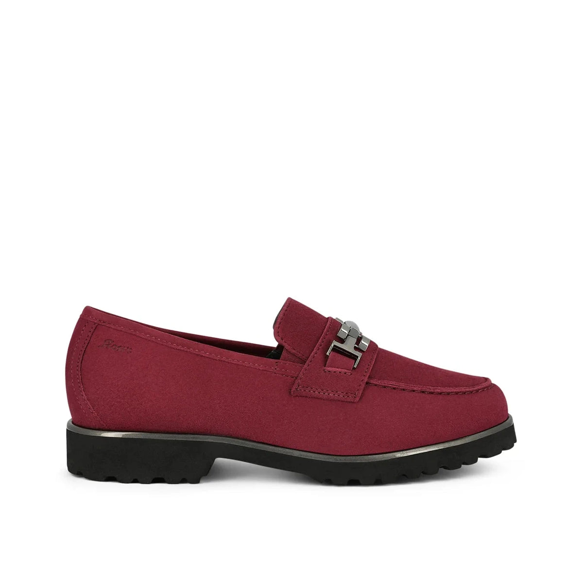 Sioux Shoes Loafer Dark Red Suede 752