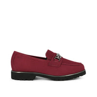 Sioux Shoes Loafer Dark Red Suede 752