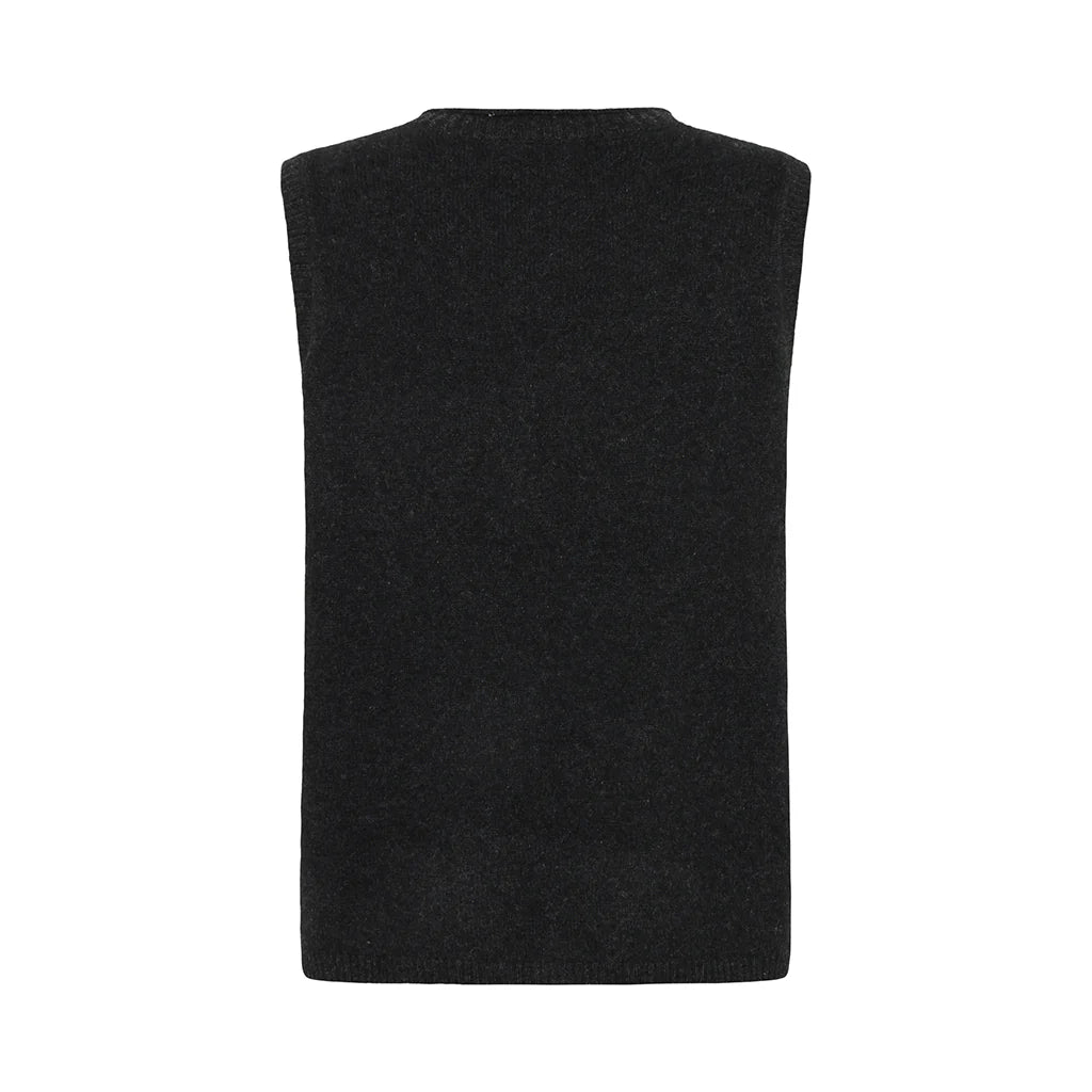 Mansted Vest Yak Zola Dark Charcoal