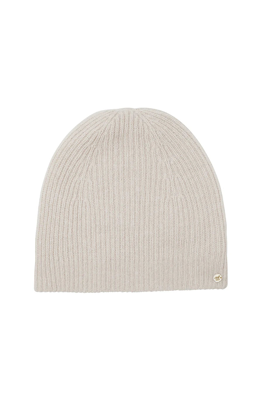 Mia Fratino Ribbed Beanie Alabaster 20500