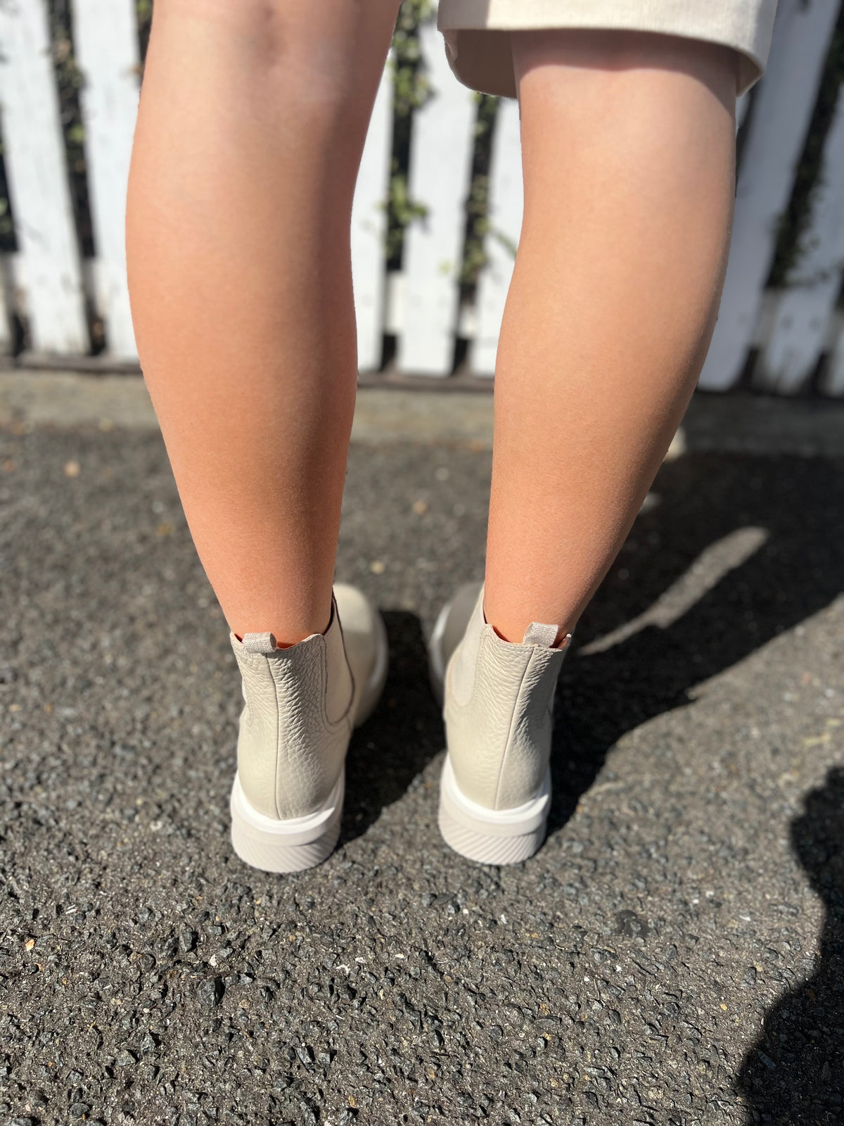 L’Ecologica Alce Beige Leather Boot