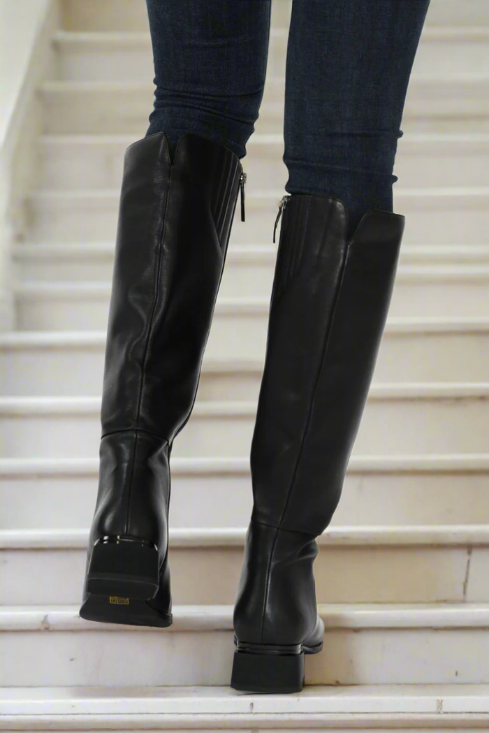 Alfie and Evie Hero-W Long Boot Black