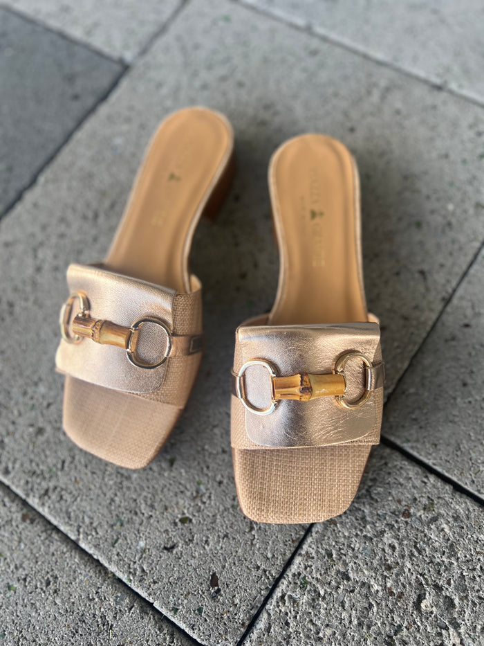 Piazza Grande Slide Champagne Rafia 010