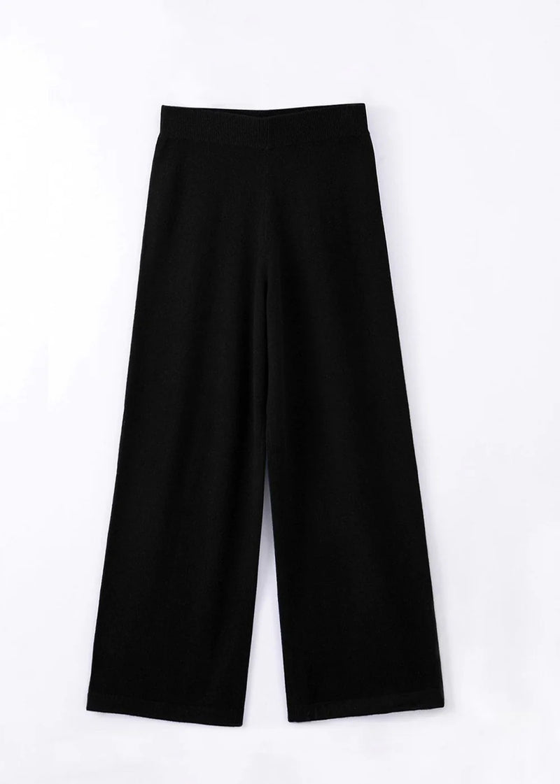Aleger Pure Cashmere Lounge Pant Black N177