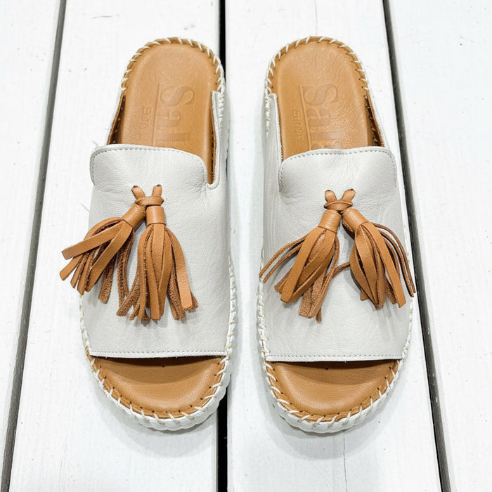 Sala Slide Silver Grey- Coconut Sonny