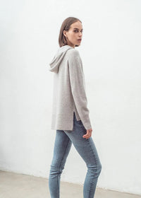 Aleger pure cashmere hoodie N10C