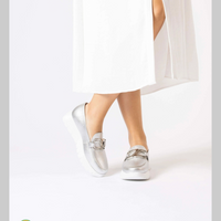 Wonders Silver Loafer A-2462