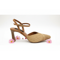Neo Raffia Pointed Heel