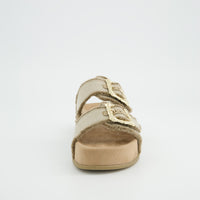 Paul Green Slide Beige Platform 6221-009