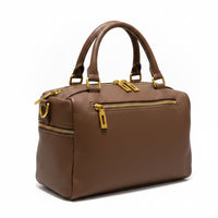 L’ora D'oro Bag Dark Tan Leather Jessie