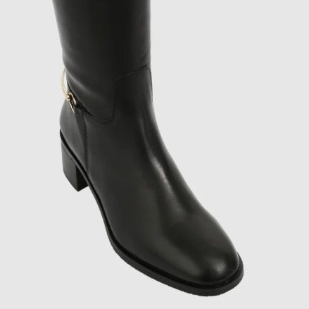 Sempre Di Boots Leia Knee High Black 900