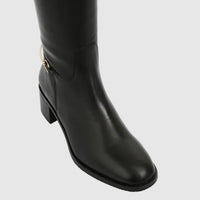 Sempre Di Boots Leia Knee High Black 900