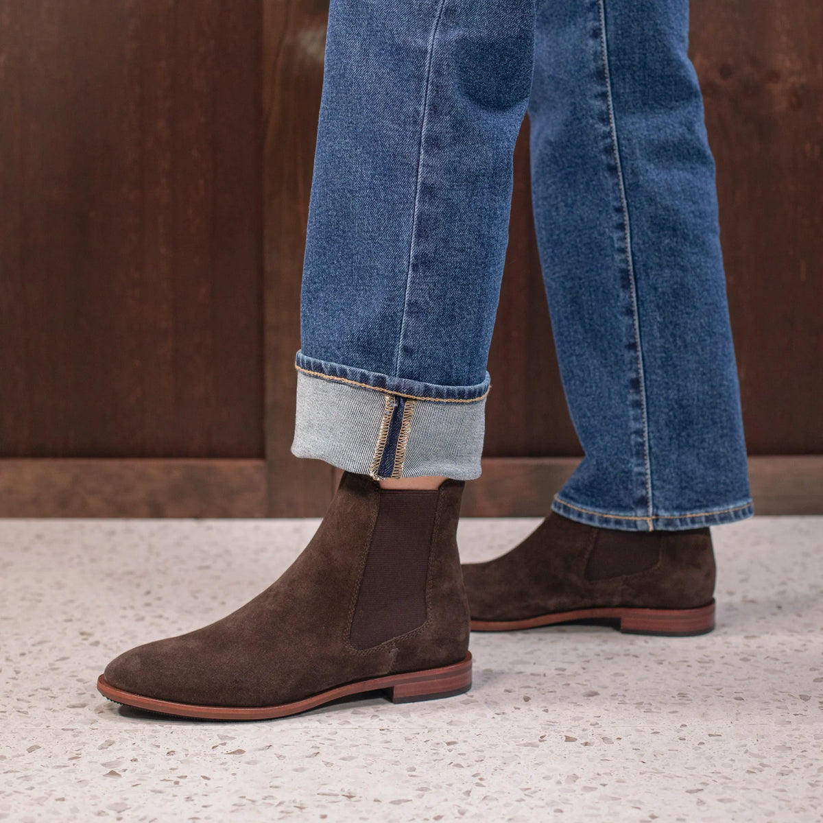 EOS Boot Phebes Mahogany Suede