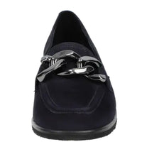 Sioux Suede Navy Loafer 705