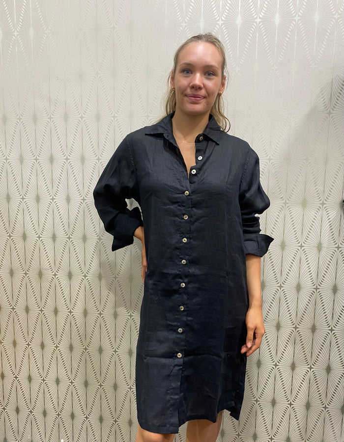 Frockk Beach Dress Black