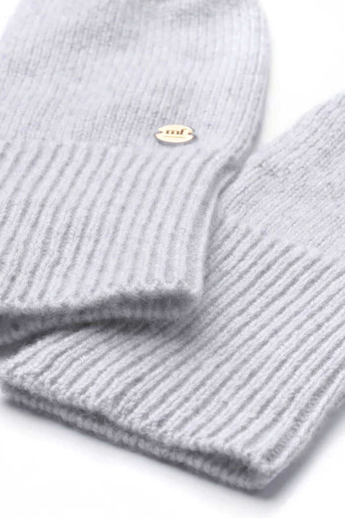Mia Fratino Cashmere Wrist Warmers Foggy 17508