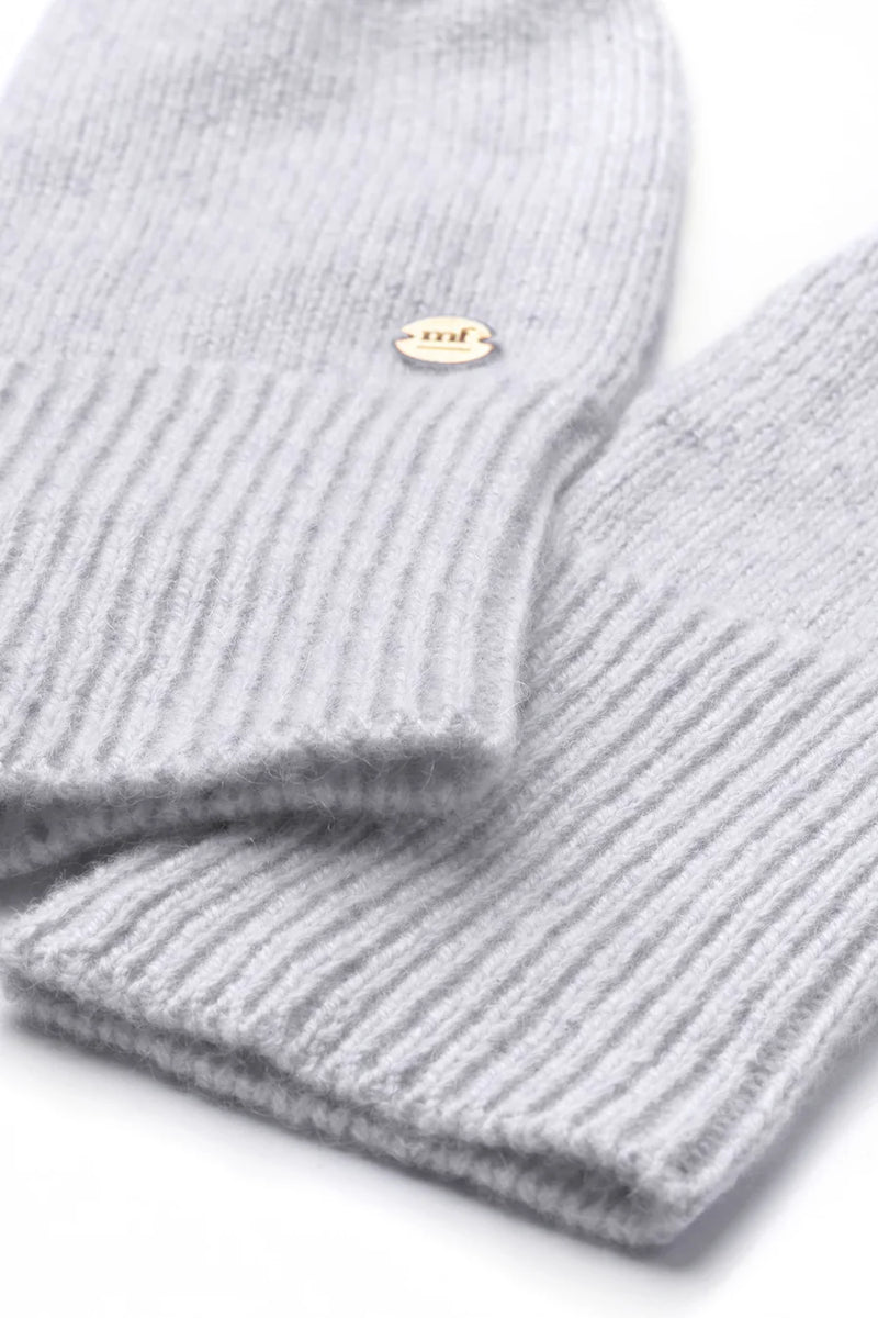 Mia Fratino Cashmere Wrist Warmers Foggy 17508