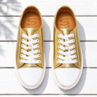 Sempre Di Sneaker Low Top White/Gold 139-1809