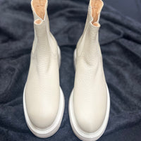 L’Ecologica Alce Beige Leather Boot