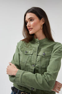 Dricoper Elonnie Oil Green Jacket