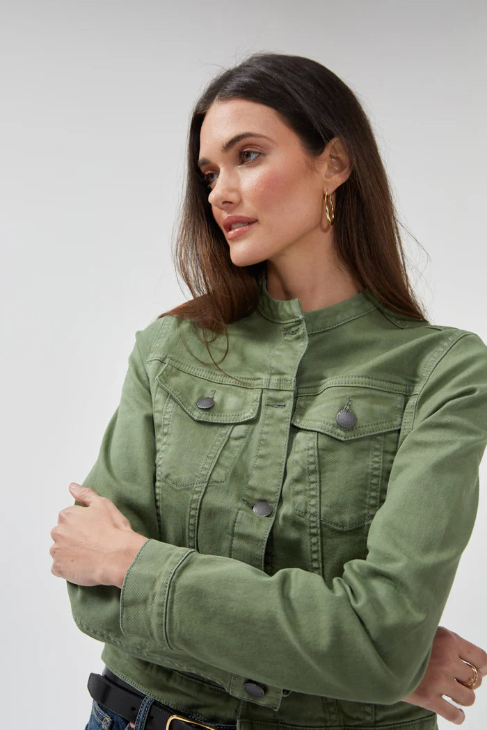 Dricoper Elonnie Oil Green Jacket
