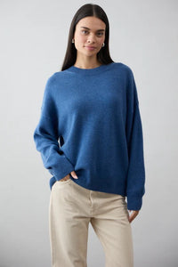 Mia Fratino Jumper Cooper Crew Denim 25027