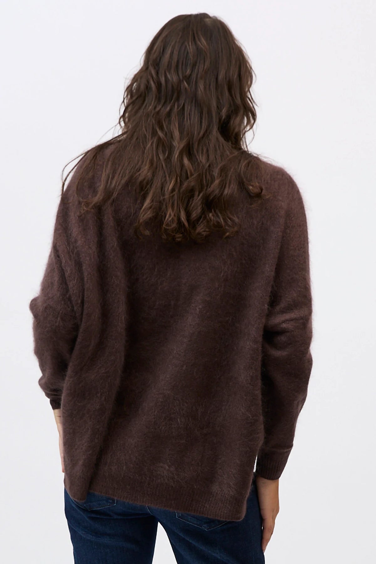 Mia Fratino Cardigan Macy Dark Chocolate 24924