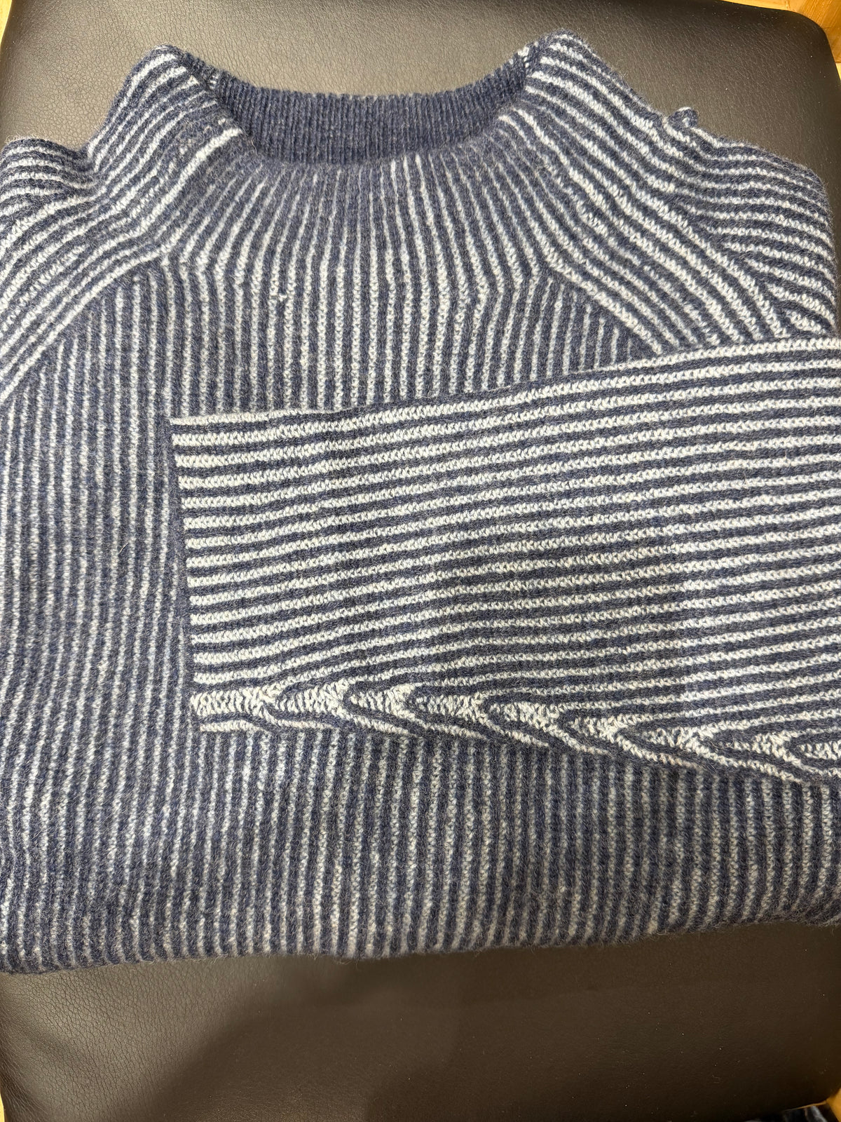 Mansted Jumper Somers  Soft Blue Knit