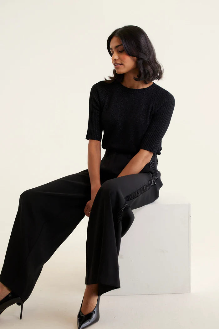 Alessandra Jacqui Pant Black 990Q