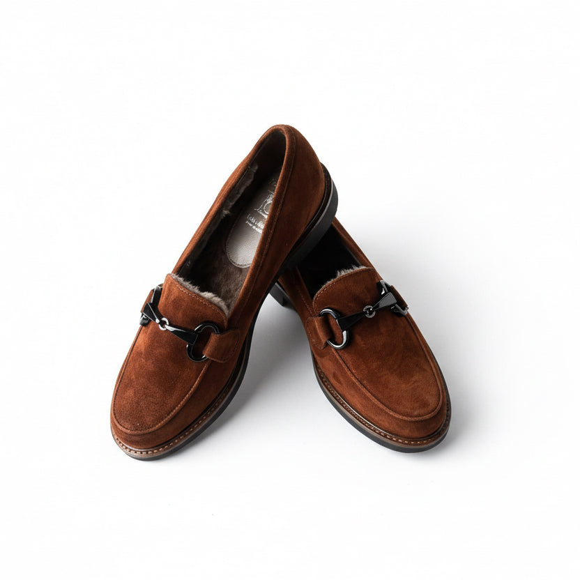 Luca Grossi Shoe Choko Suede Loafer H131M