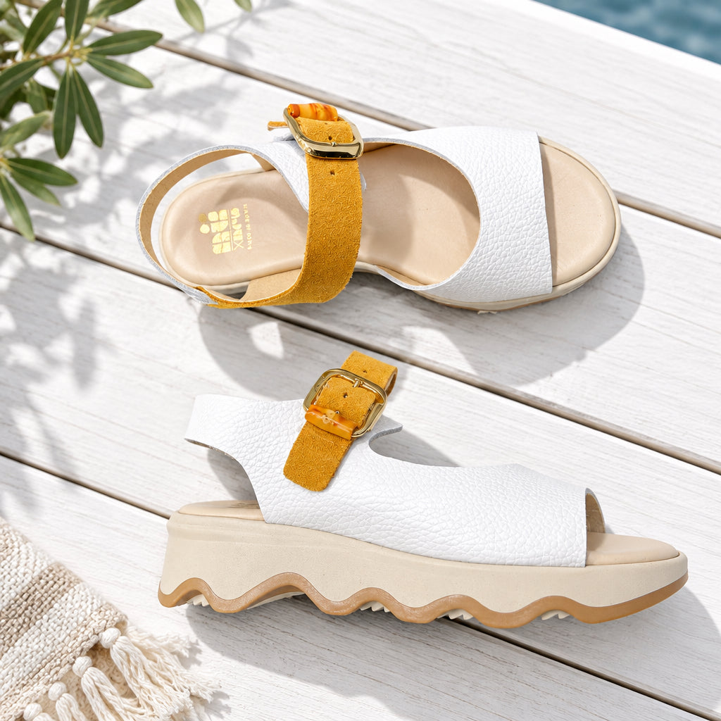 Nu X Neo Sandal 1600 Domina Blanco/Serra