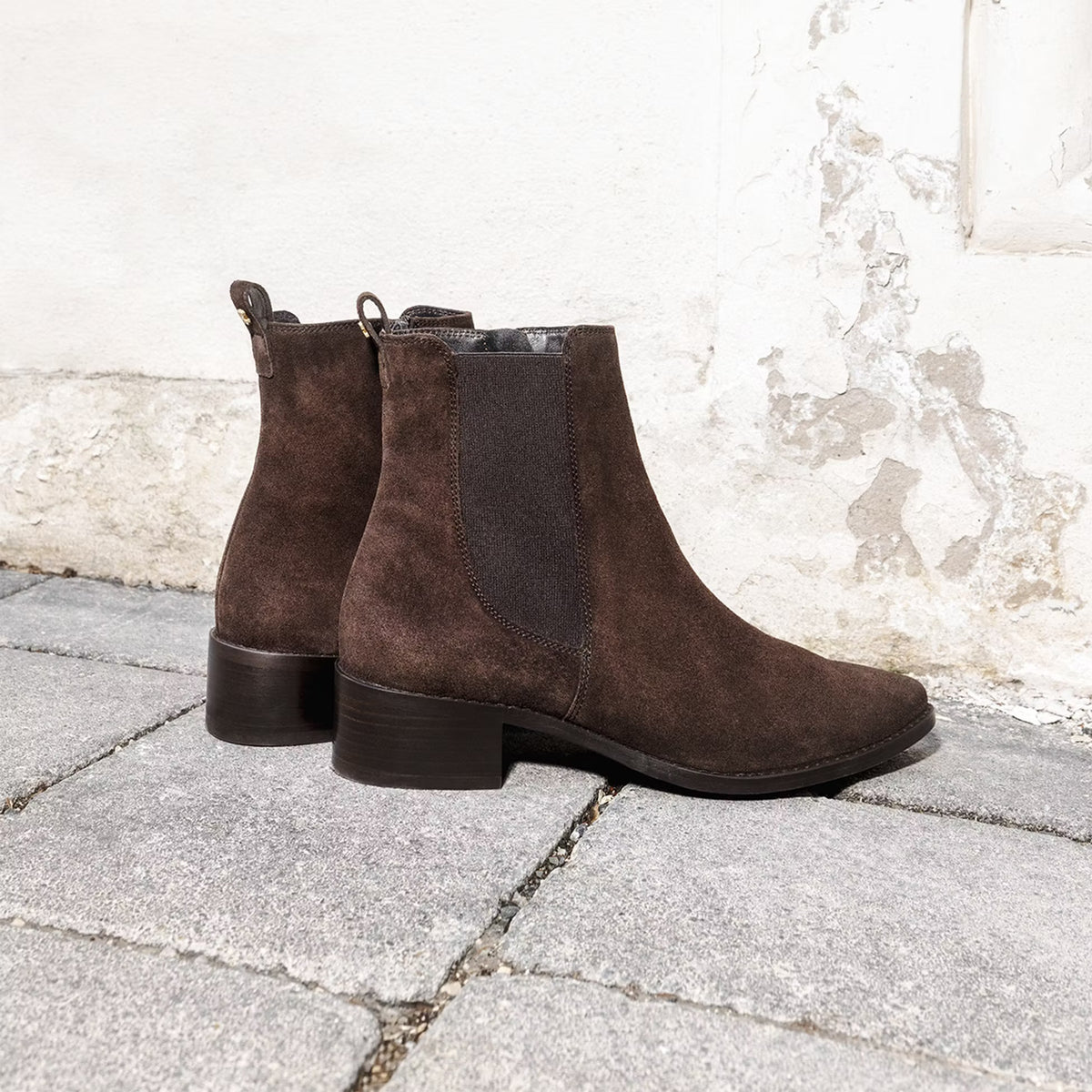 Paul Green Boot Suede Mocca 8271-000